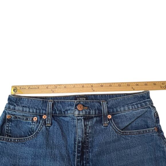 J.Crew Full Length Wide Leg Jeans Women’s 30 Blue Denim High Rise - Picture 5 of 10